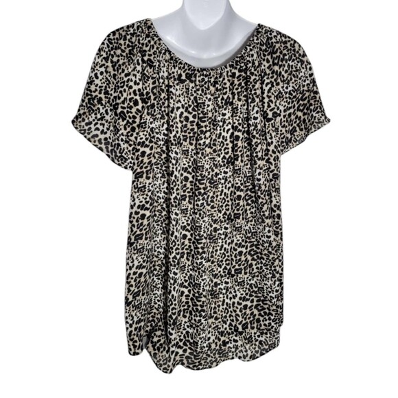 Vince Camuto Leopard Blouse - Picture 3 of 5